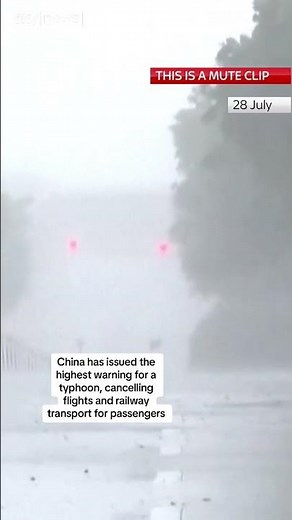 Typhoon Doksuri causes destruction in Pacific Ocean