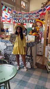 🥐🇫🇷 MADELINE Book Fair Week 🇫🇷🥐 come inside our special Madeline themed book fair week- always one of my favorite themes each year! You still have TWO days to join us for this theme! We have all the French snacks and treats, make Madeline hats, and read our story. Who else loved these books growing up?! I can’t believe we only have a few weeks left of our book fair - don’t miss more classics coming up and don’t forget to stop by and shop our book fair anytime! Book now at Gatheredky.com/pl