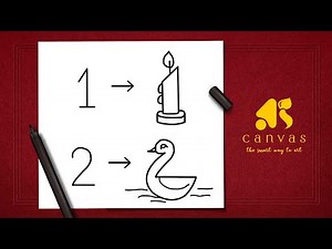 How to draw with numbers | Drawing with Number | Education video | 1234 drawing | #1234 #drawing