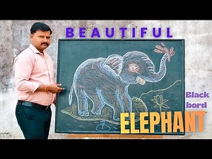 Easy Elephant Sketch 🐘✍🏻 #art #drawing #youtube #elephant #hathiraja