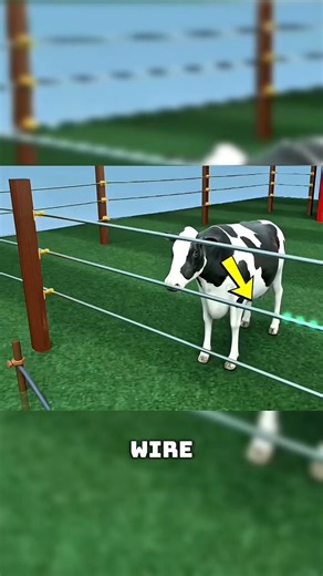 Why Birds Don’t Get Shocked on Electric Fences#shorts