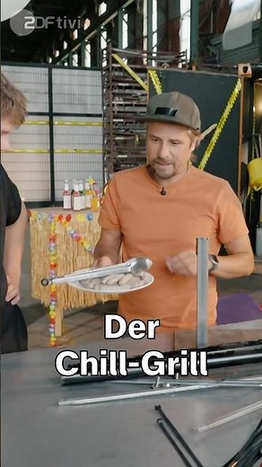 🔥 Nie wieder am Grill stehen mit diesem Trick! 🌭 Gigantischer Schwenkgrill | Checkpoint ZDF