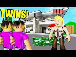 I Became The RICHEST TWINS With My GIRLFRIEND And Got ADOPTED In BROOKHAVEN RP!