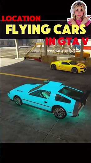 Secret Locations in GTA 5 🚗✨| Find Hidden Flying Cars in GTA 🚀 #gta5 #secretlocations