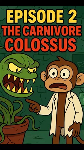 ⭐ Cartoon Science Experiment Gone Wrong! 🌱 The Carnivore Colossus (Episode 2)