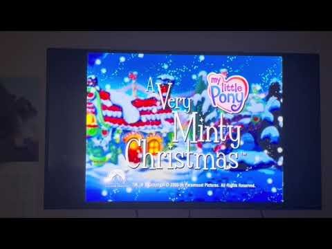 My little pony’s a very minty Christmas teaser vhs/dvd