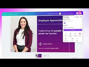 Canva + Poppulo = Faster, Better Digital Signage Designs