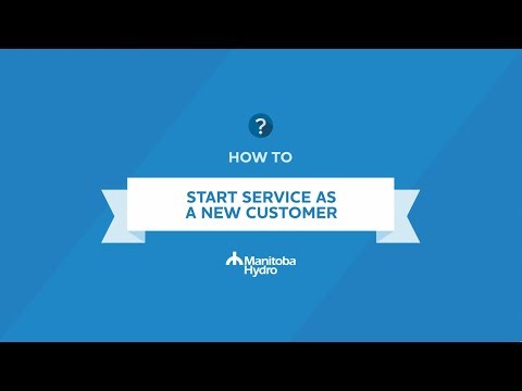 How to start service as a new customer