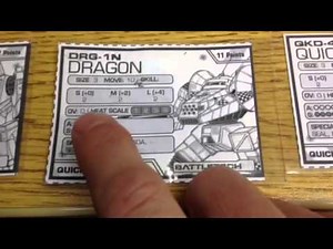 Alpha Strike Lesson 1 - Unit Cards