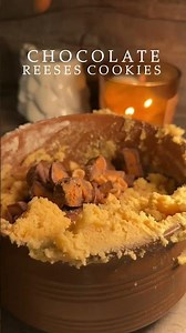 The Secret to Perfect Reese's Cookies 🥜🍪 #reeses #cookies #baking #peanutbutter #dessert