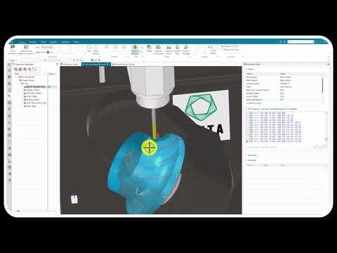 Penta Machine Company : Solo machine simulation in Siemens NX