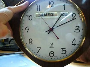 JAZ Transistor ATO-Mat clock with date