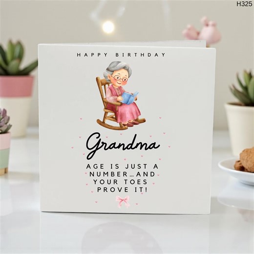Funny Grandma Birthday Card, Happy Birthday Grandma Card, Cute Nana Card, Granny Birthday Card, Humorous Old Age Card, Nan Gift Idea - Etsy