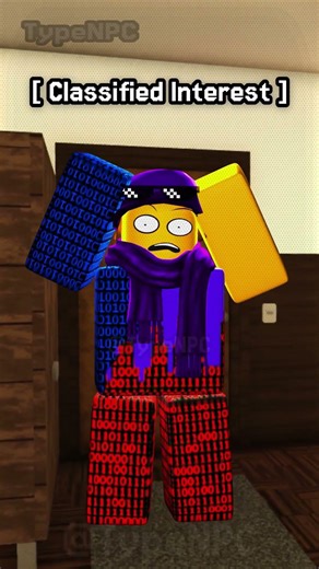 Classified Interest || #typenpc #roblox #robloxanimation #recommended