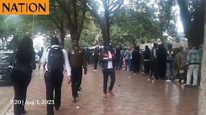 92K views · 1.8K reactions | Worldcoin craze: Hundreds line up at KICC to scan eyeballs for Sh7,000 cryptocurrency tokens | Nation | Facebook