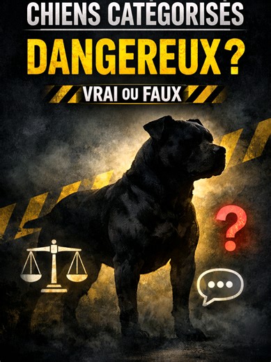On parle des chiens catégorisés comme si c’était une “étiquette danger”… sauf que la réalité est bien plus complexe. Un chien puissant peut faire plus de dégâts, oui. Mais la dangerosité, c’est rarement une race : c’est souvent une addition d’erreurs humaines, de gestion, d’environnement et de signaux ignorés. Tu préfères qu’on juge un chien à sa tête… ou à ce que son humain en fait ? Dis-moi en commentaire, et partage à quelqu’un qui a un avis tranché 👇 #ChiensCategorises #EducationCanine #Com
