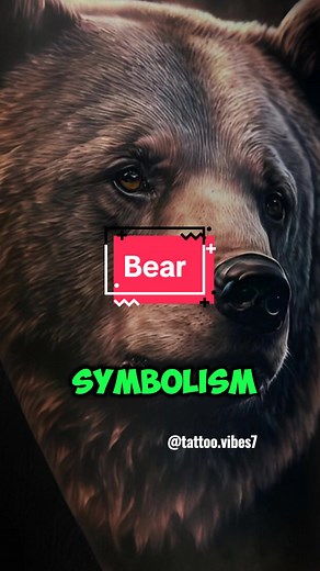 What is the meaning of the bear tattoo? #tattoomeaning #beartattoo #bear #tattoo #tattoostory #tattooideas #tattooart