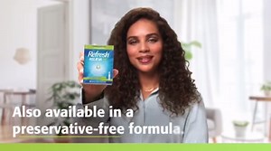 Refresh Relieva PF Lubricant Eye Drops for Dry Eyes, Preservative-Free, 0.01 Fl Oz Single-Use Containers, 30 Count (Pack of 2)