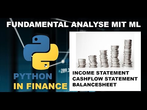 Fundamental Analyse mit Machine Learning | Value Investing | Finance mit Python