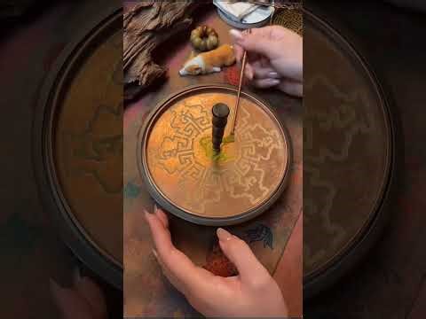 Crafting Sacred Incense Art: The Complete ‘Six-Character Mantra’ Seal Ritual#meditation #incense