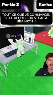 EVERYTHING I ORDER, I RECEIVE ON STEAL A BRAINROT!! part 3