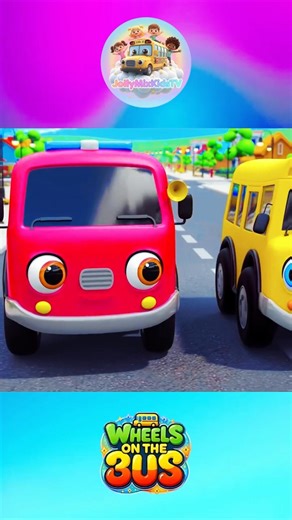 🚍 [1 MINUTE LOOP] Wheels on the Bus Sound Variations Remix 🎶 | Sing Along Version | JollyMixKidsTv