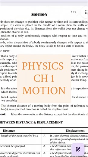 class 9th Physics Motion notes #class9maths #class9liveclass #class9newncert #education #class9