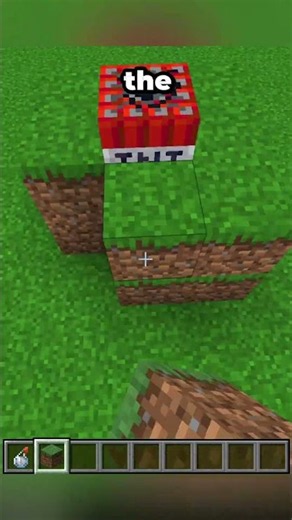How To Build An Impossible Slab In Minecraft 🧪 #minecraft #glitch