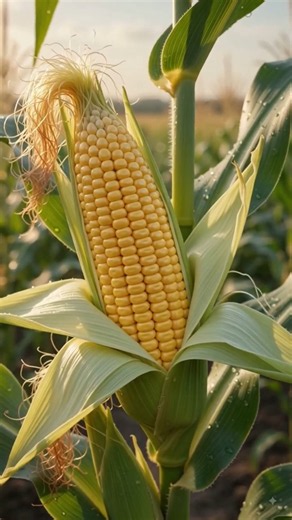 How Corn Grows in 10 Seconds 🌽 | Seed to Corn | Plant Life Cycle #Shorts