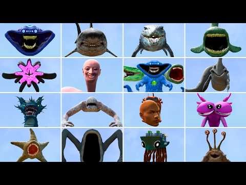 I Played Death Match Game With All Sea Monster Creatures In Garry's Mod