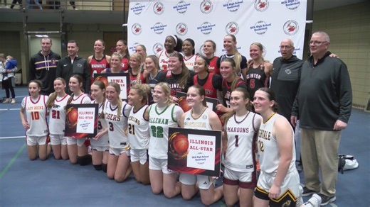 Iowa girls win the senior all-star game 73-64