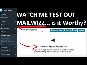 Best Bulk Email Sender Software Mailwizz Review + Quick Tutorial