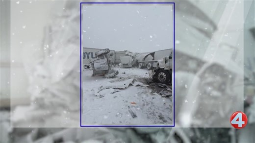 Around 60 vehicles involved in Thruway crash Tuesday