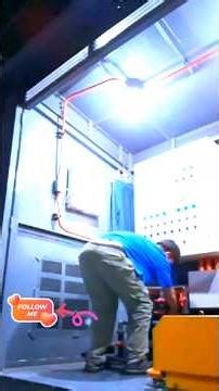 Cleaning blower Room control panel board Induction motor blower machine