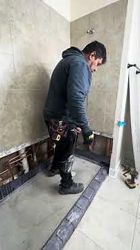 How to make the base for showers