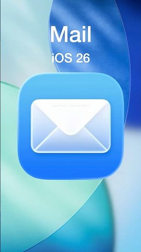 iOS Mail Icon Evolution ✉️ #shorts