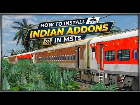 How To Install Indian Routes & Addons In MSTS 😱 Easy Full Guide + Error Fix 🔥