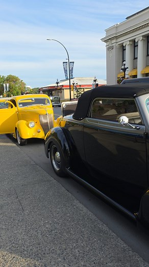 Enjoying some hot rods & street rods during Deuce Days, Victoria Canada 2025 car show #Samspace81 | Samspace81