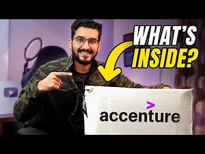 What did @Accenture send me? | Welcome Kit Unboxing 2023 | Associate Management Consultant