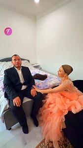 Lustige Reaktion des Bräutigams auf Braut-Make-up | Fabiosa Deutschland