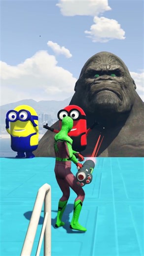 GTA 5 Epic Water Ragdolls Spiderman Jump/Fails Ep 100 #shorts