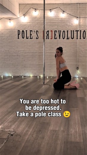 Take a pole dancing class and watch your confidence grow 😘 #poledancing #poledance