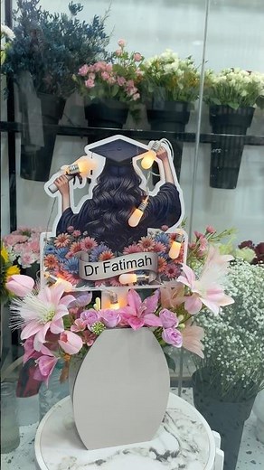 How Easy To Make Graduation Flowers ! 🥹#flowers #graduation #bouquet #short