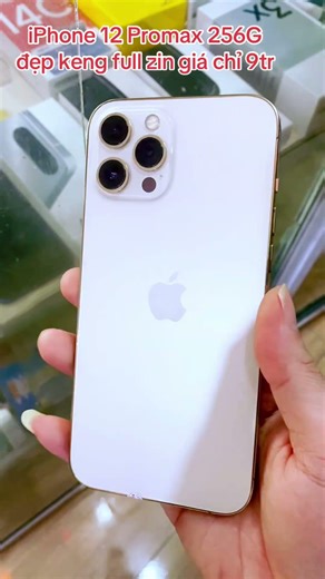 Điện thoại iPhone 12 Promax 256G đẹp keng full zin giá tốt chỉ từ 9tr #smartphone #shorts