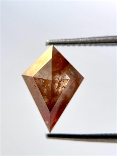 2.63 CT Rustic Kite Diamond, Natural Fancy Red Loose Diamond - Etsy