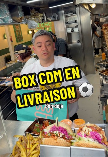 BOX CDM en livraison — Basik Kebab Paris pour la Coupe du Monde 2026