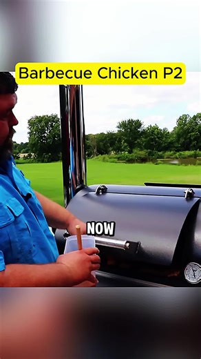 Barbecue Chicken P2 #fyp #meat #bbqtiktok #steak #grill