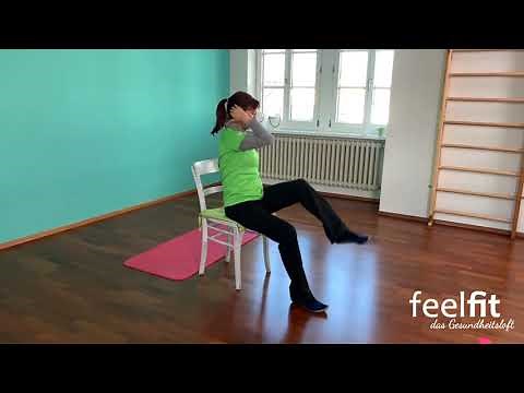 Rehasport Stuhlgymnastik mit Annette Dilger