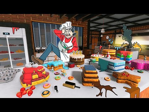 PASTRY CHEF SIMULATOR. VITEK MAKES CAKES AND COOKIES! ► Cooking Simulator Cakes and Cookies DLC