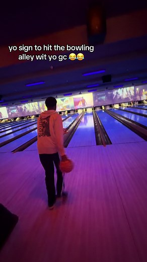 Bowling Alley Fun with Friends